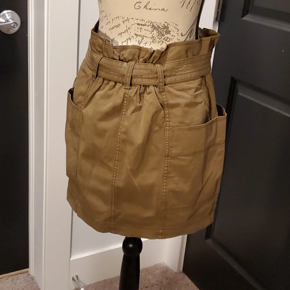 Wild Fable Cargo Style Mini Skirt Color Olive Size Medium NWT - Picture 2 of 6